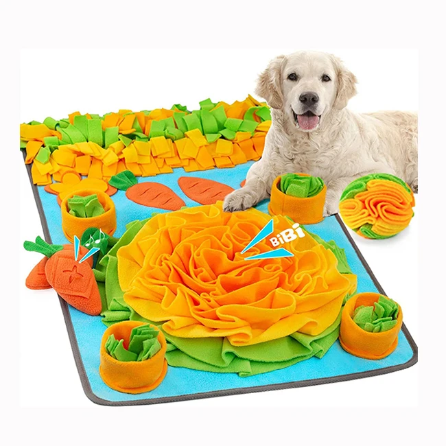 Dog Snuff Mat Slow Feeding Training Rug Dog Pressure Release Play Mat