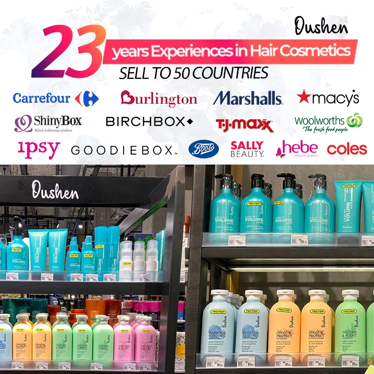 Wholesale Hair Care Moisture Smooth Conditioner Coconut Oil Shampoo Organic Castor Oil Nourishing Hair Shampoo and Conditioner