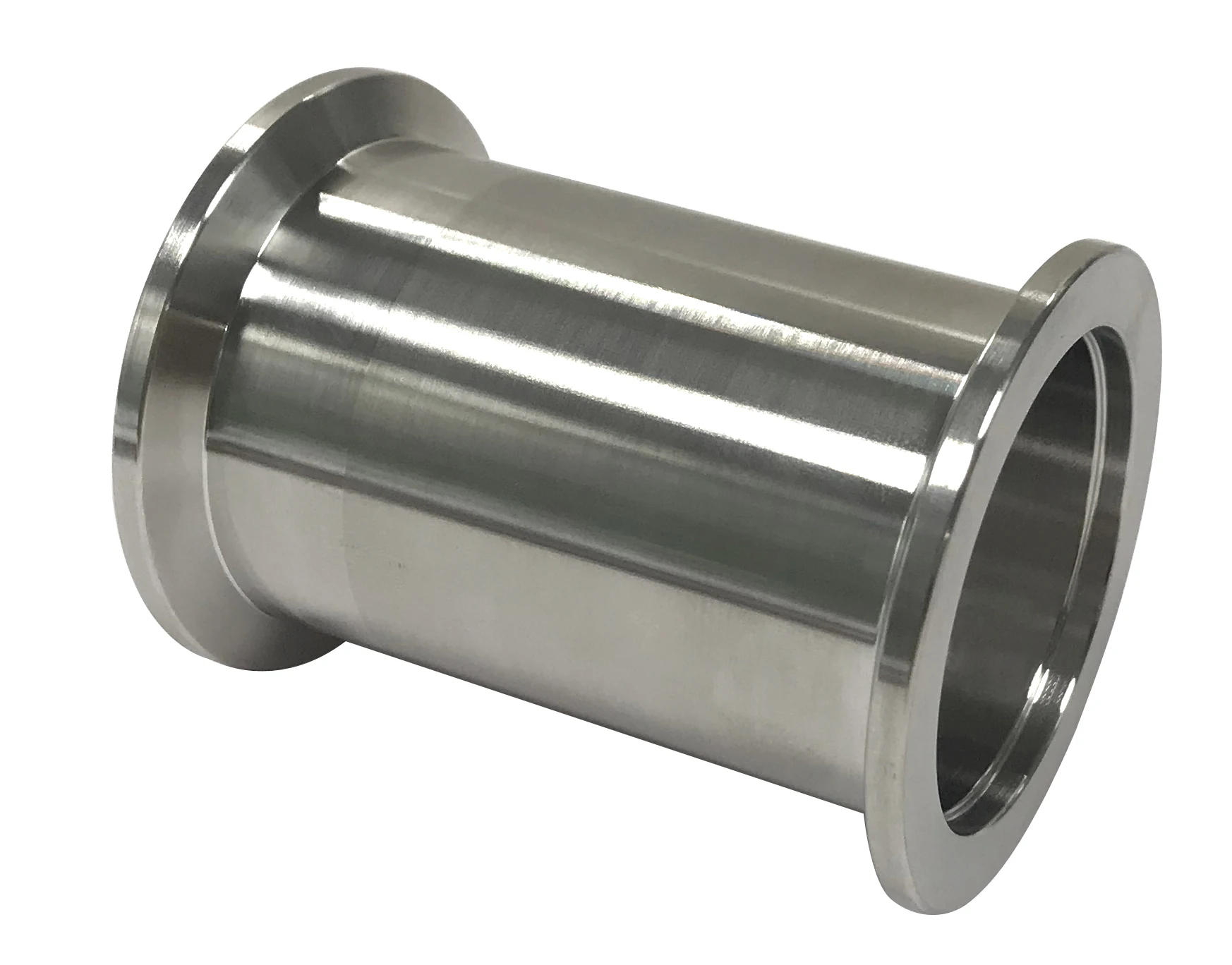 Ss304 Standard Kf Flange Kf Straight Connector Full Nipple Connector