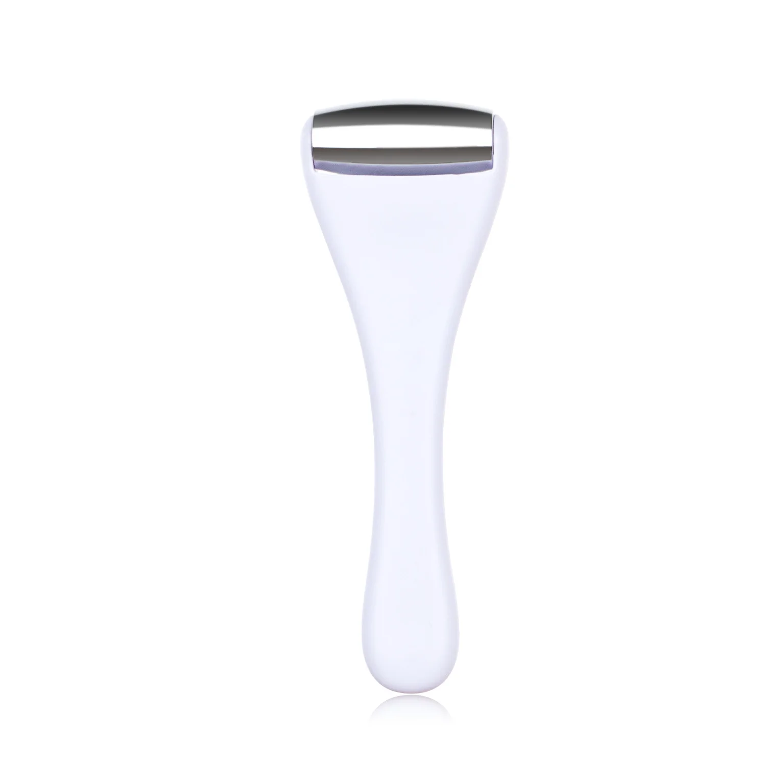 
2021new stainless steel mini facial roller machine cold face globes cosmetic derma ice roller massager 