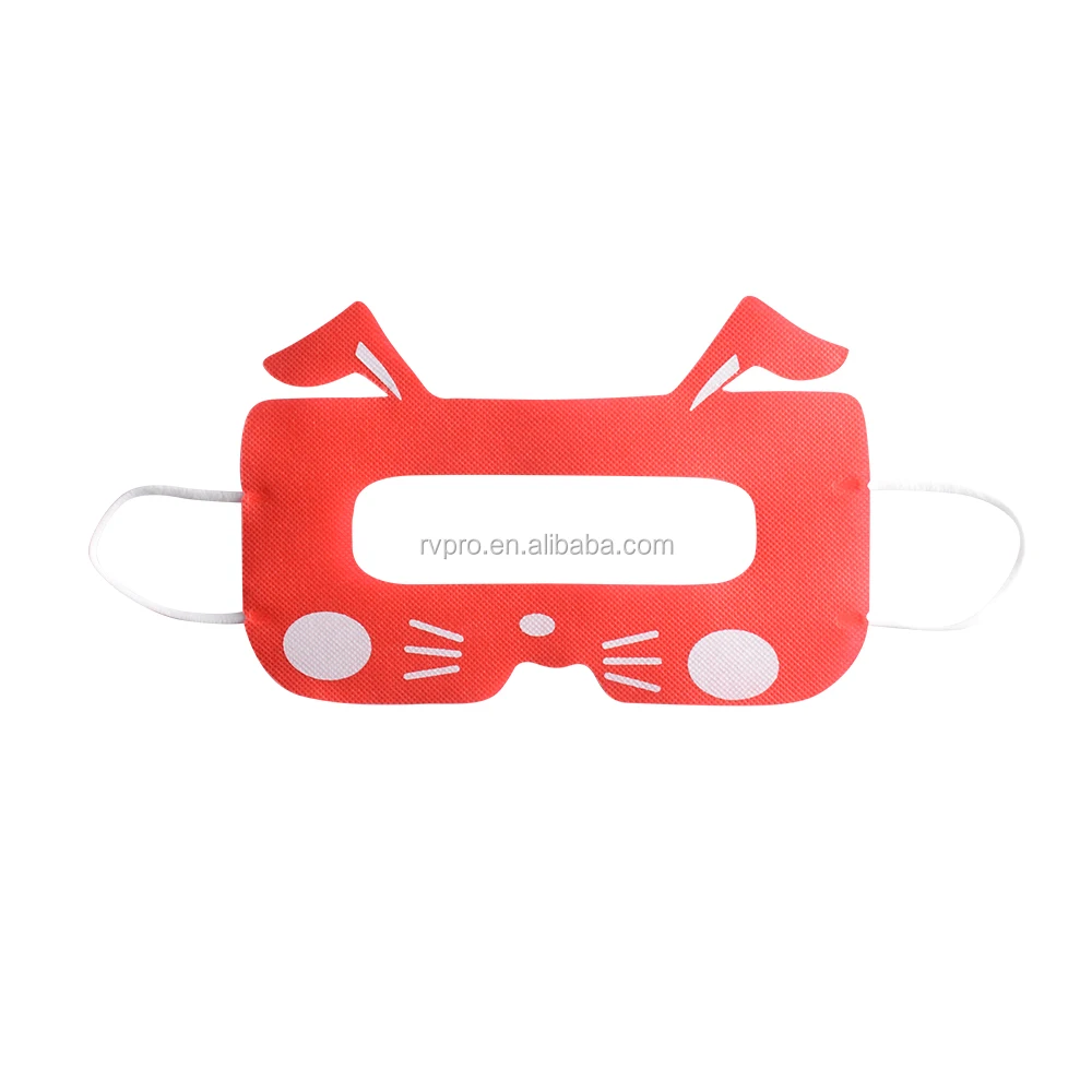 
VR Mask Disposable Eye Cover Mask for Oculus/ HTC/Gear VR, Prevent Eye Infections (Black 100 pcs) 