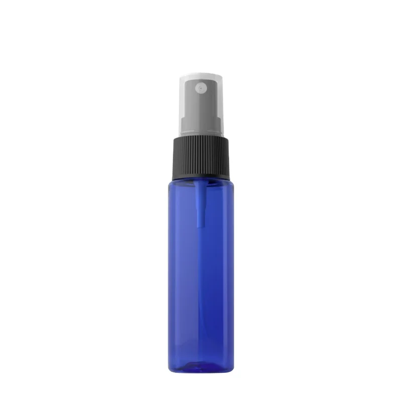 Wholesale PET Logo Printed 30ml Plastic Hair Mist Spray Pump Bottle with Cap for Perfume Cosmetic Packaging 1oz 30 ml