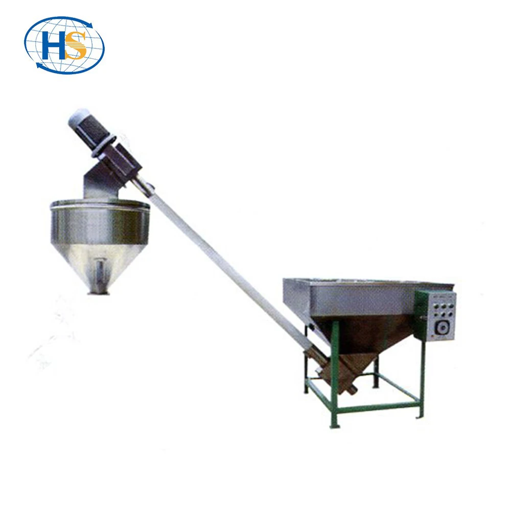 Vacuum Hopper Plastic Granule Screw Flexible Screw Conveyor Feeder Machine