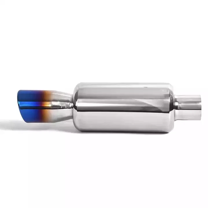 Gases De Escape Stainless Steel Chrome Titanium Exhaust Tips Pipes For HKS