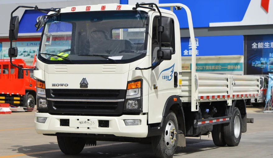 China 2 Ton Small Diesel Electric 3 /5 /7 Tons Sinotruk Howo Mini Cargo Trucks For Sale