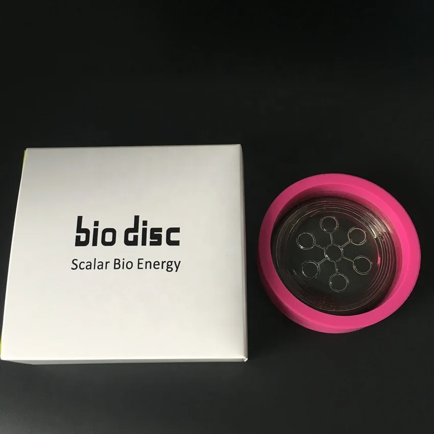 bio disc energized water quantun bio glass disc 2 . OEM logo