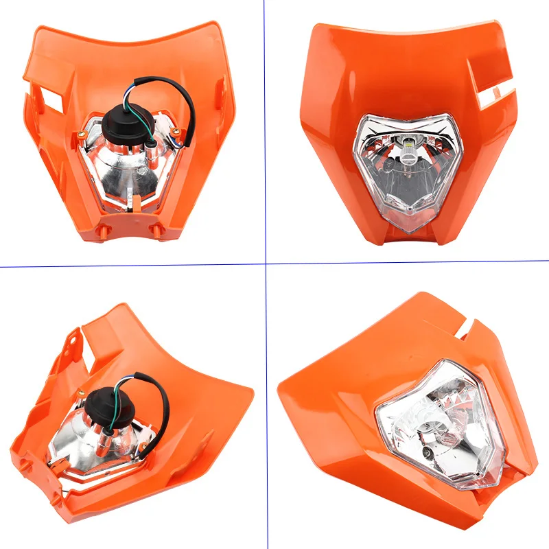 Motorcycle New LED Headlight Lamp For EXC XCF SX SXF XC XCF SMR CR YZF DRZ Supermoto 125 150 250 350 450 530 Enduro halogen