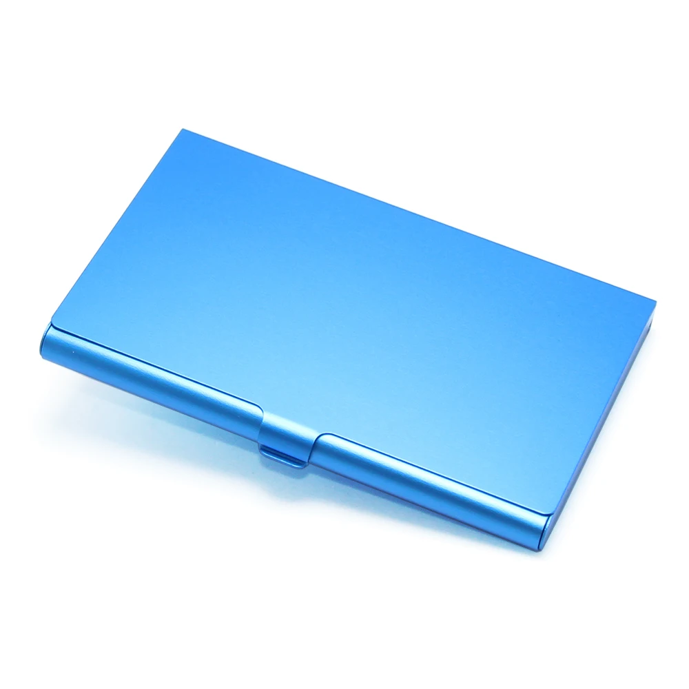 Metal Women Men Business Card Holder Creative Aluminum Holder Credit Business Card Case Multicolor Card Holder