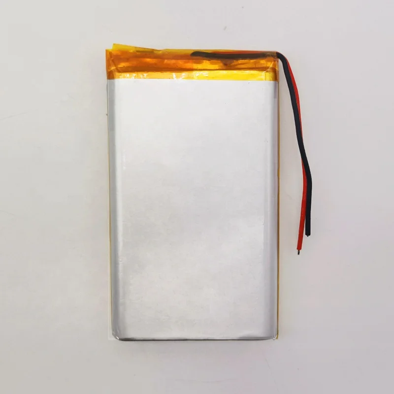 high capacity lipo 1260100 3.7V 10000mAh 10Ah rechargeable lithium ion li polymer battery with pcb and plug