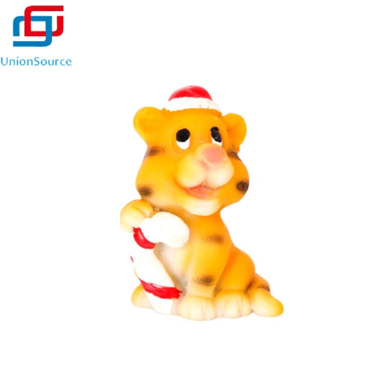 
Animal Tiger Shape Figurine Christmas Pop Statues Nordic Home Decorations Accessories 