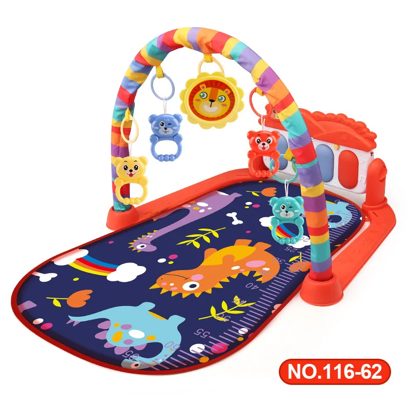 2023 Funny Play Piano Tummy Time  for Newborn Toddler Infants  Kids Play Piano Learning Toy  Baby Play Mat Baby
