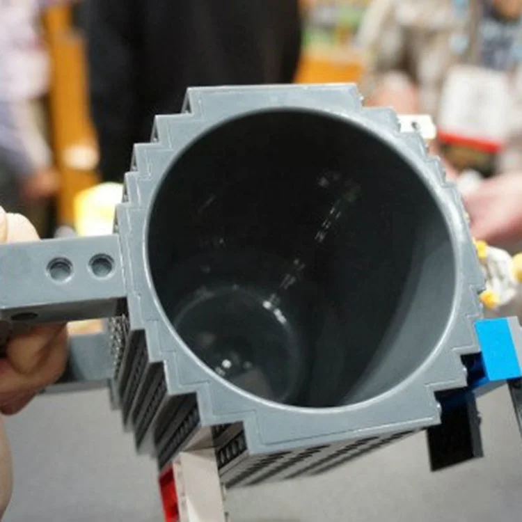 Creative DIY Building Blocks brick Cups for Coffee Water Juice Unique Funny Cups Puzzle Mug Novelty Gifts for Kids