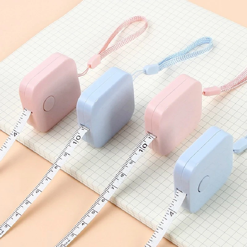 Горячая 150 см лента измеряет портативный выдвижной сантиметр дюйм измерительная лента инструмент