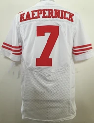 Wholesale American Football Jerseys Trey Lance Jersey Garoppolo Colin Kaepernick Stitched Size S-XXXL