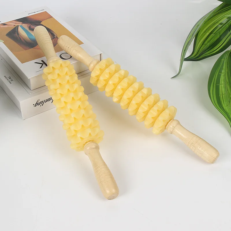 Handheld Guasha Board plastic Therapy Massage Tools Handheld Massage Roller