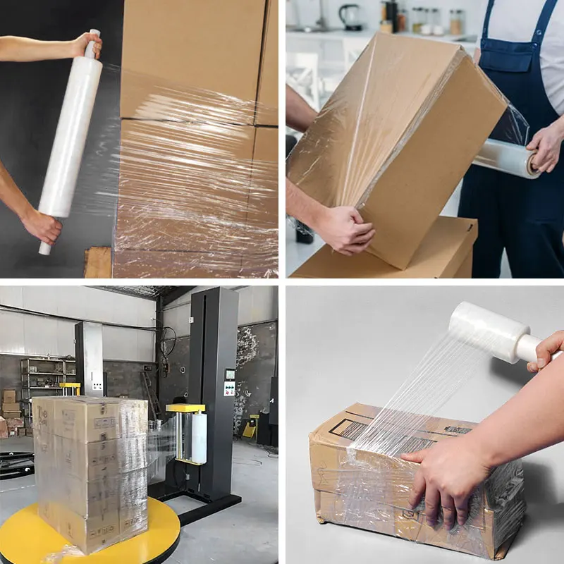 Материал упаковки предварительно растягивающаяся