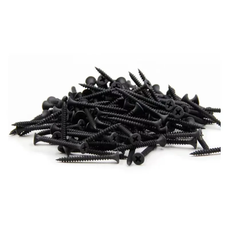 Hot Sale Discount price bugle head Black Phosphated self tapping fine thread Drywall Screw for wood use