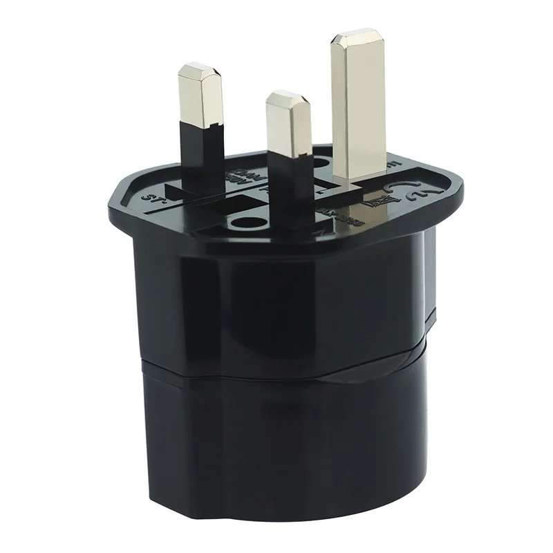 Factory Hot Sell  EU to UK Electronic Plug  Adapter 100V-250V 13 amp Electrical plugs and sockets UK type I travel converter