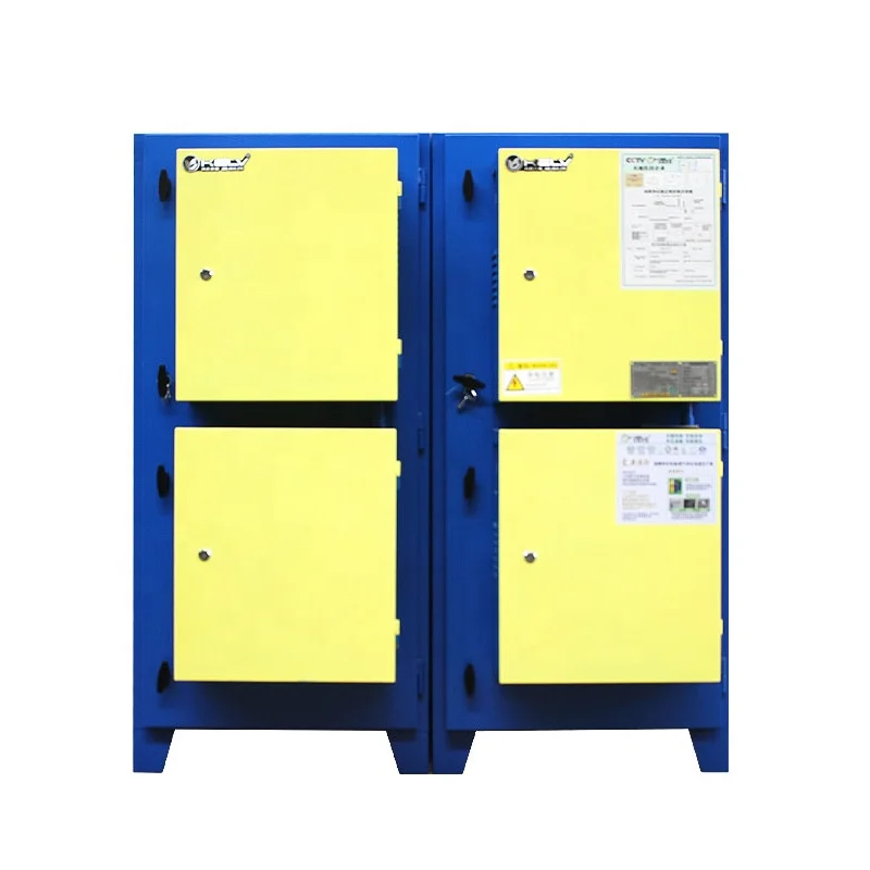 Kelv fume removal 98% fume removal rate industrial waste gas scrubber multi functional Electrostatic Precipitator ecology unit