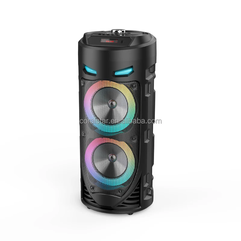 Supply Portable Speaker Rechargeable 8 Inch Subwoofer Speaker Portable party Speakers with Wireless MIC