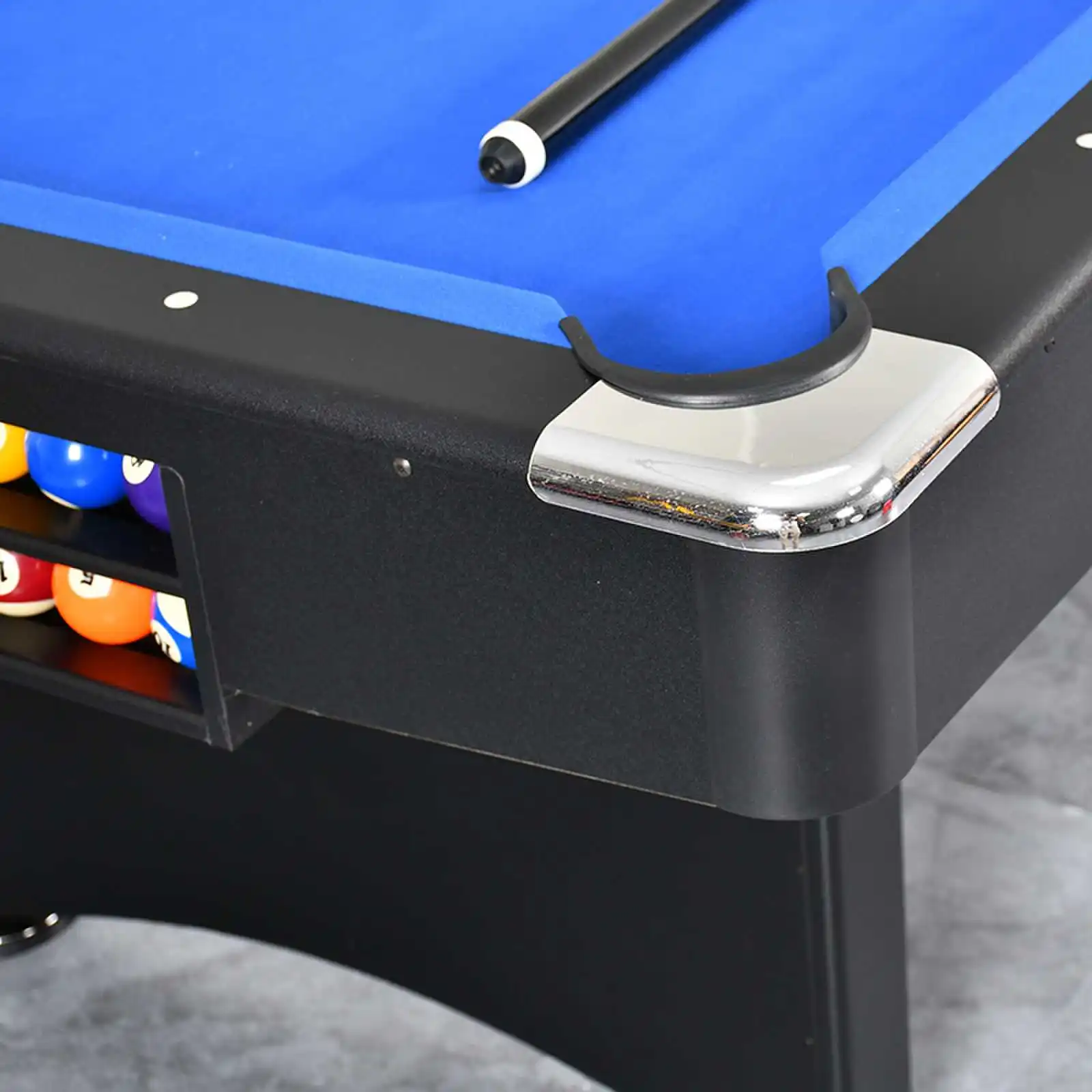 Quick installation of a new 7-foot folding billiard table for adult indoor home use, 2-in-1 Pool