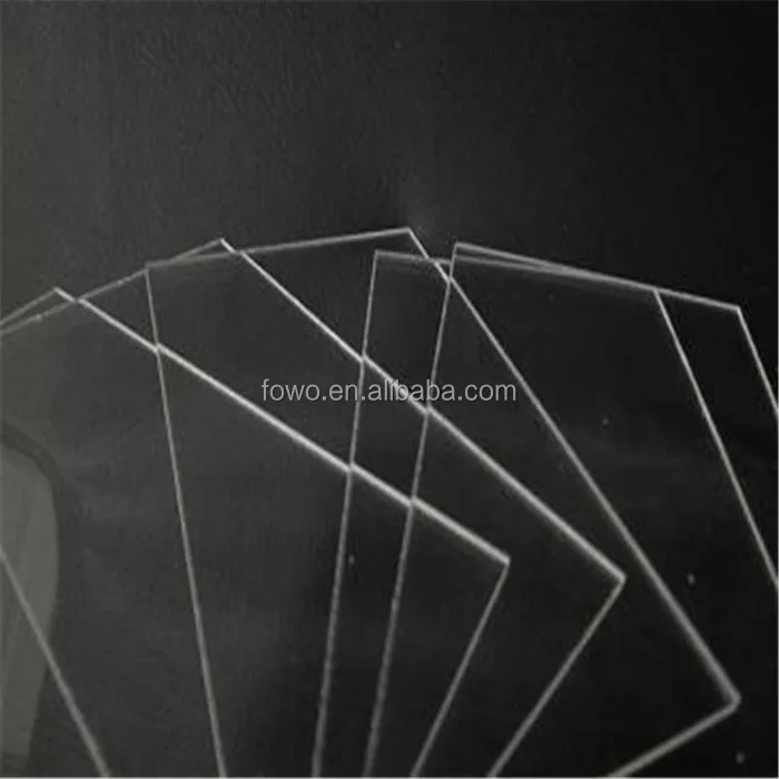Factory Wholesale Custom High Transmistance  Flat Borosilicate Glass Lens For Flashlight
