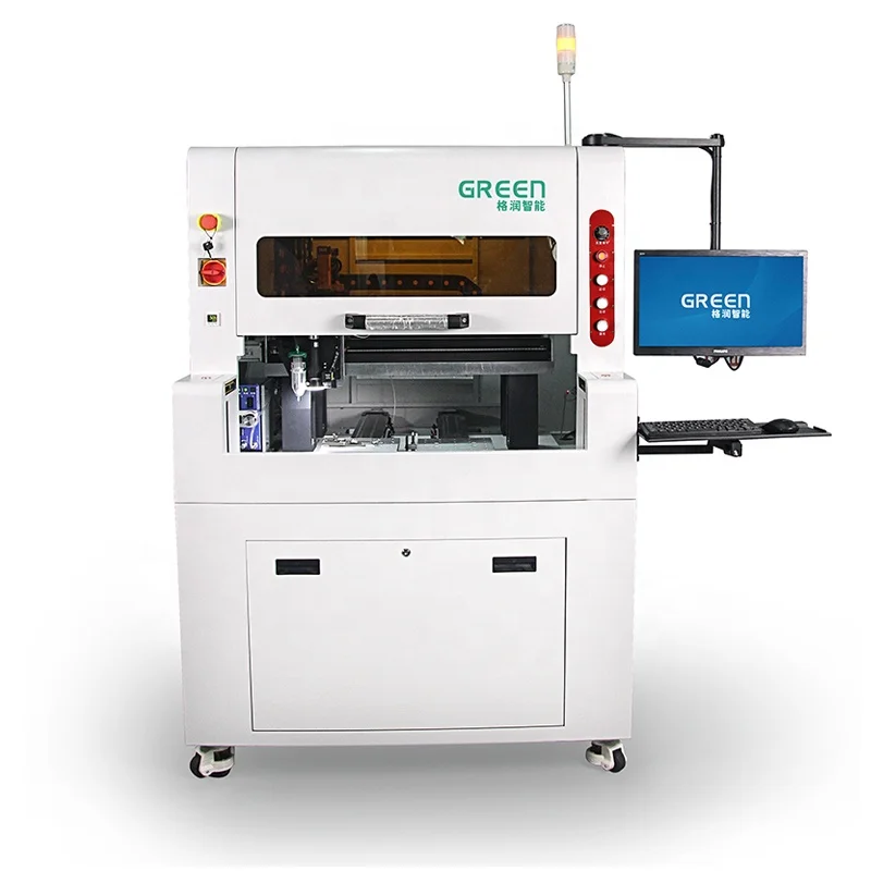 Green Laser Soldering Machine Solder Paste mMachine With Six Axis Supply System For Pointing Solder Paste