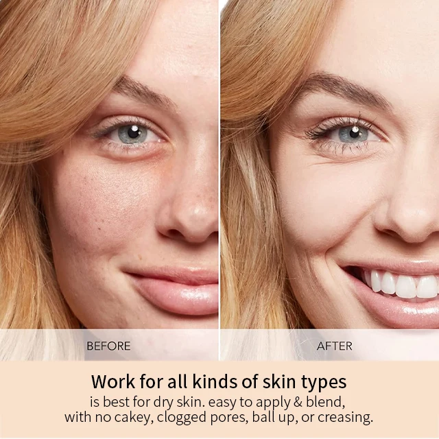 Оптовая продажа, фирменная косметика для макияжа с полным покрытием, матовый консилер, жидкий водостойкий макияж, fv-основа