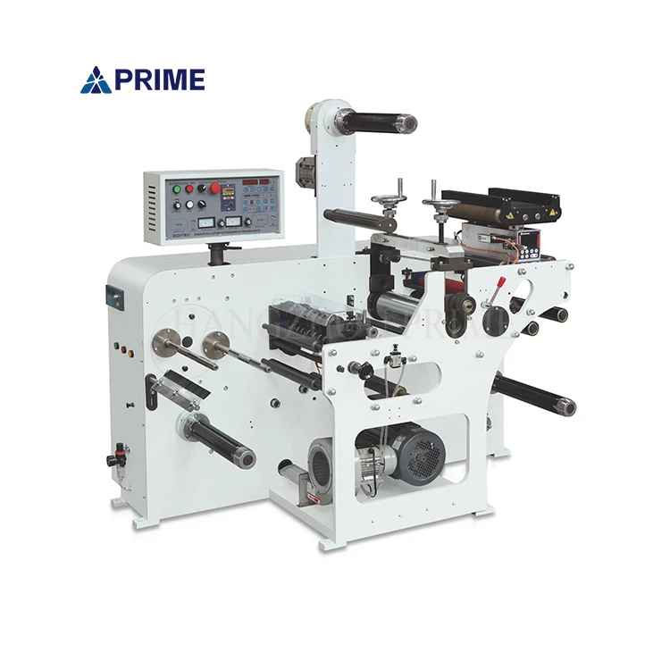 Paper slitter machine slitting rewinder label rotary die cutting machine with slitter