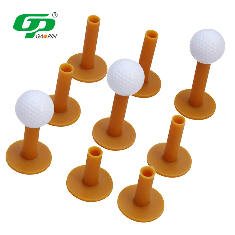 Amazon Hot Selling Rubber Golf Tees Bulk Wholesale Factory Price Durable Plastic Golf Tees