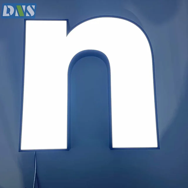 channel letters sings front signs display store sign board outdoor advertising led light letter