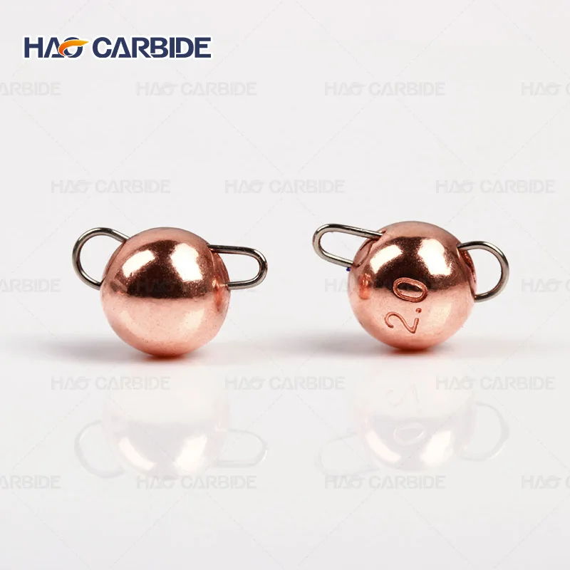 Customized Tungsten Jig Flex Head Ball Cheburashka Bottom Jig Sinker Weight