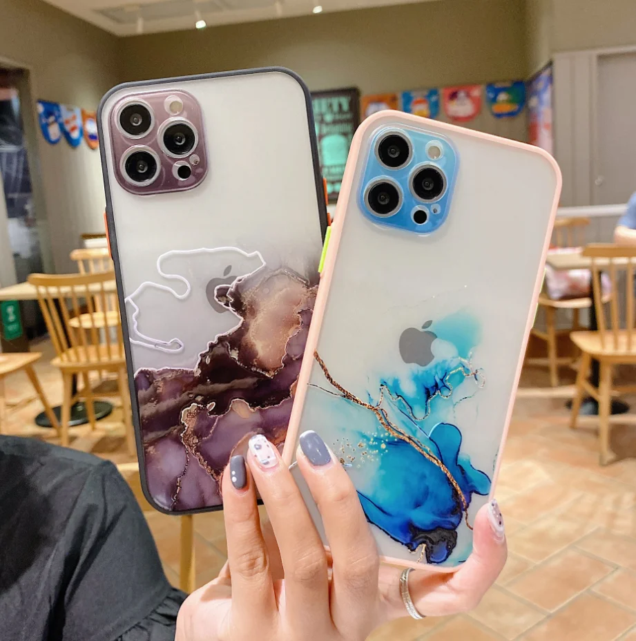 2022 Marble phone case for IPhone13Pro Chinese Ink Painting Phone Case for iphone 12pro xs max