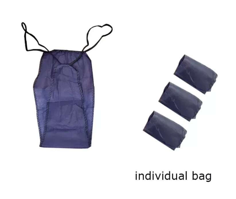 TOPMED hot sale cheap price Nonwoven SPA tanga Wholesale high quality Breathable Disposable Thongs