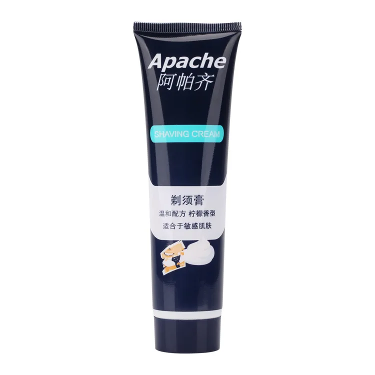 High-quality lemon-scented mild formula shaving gel cream with rich lather wholesale