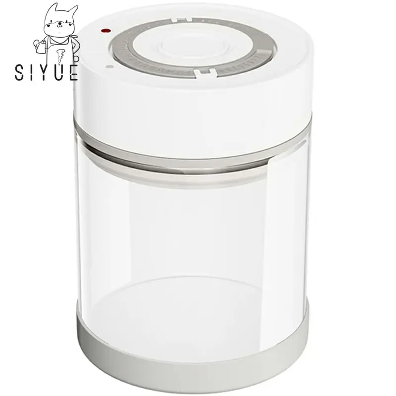Coffee Bean Glass Auto Vacuum Container Storage Seal Sealed Tight Jar For Food Sealer Flasks Kitchen Home Smart Tea Can  2345