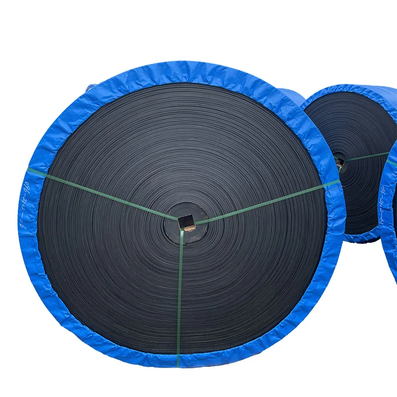 Hand Truck Gravel Mining Rubber Belt Conveyor System Ore Conveyor Belt Port Loading Vibration Gold Iron Conveyor Goods 1.5-4.5mm