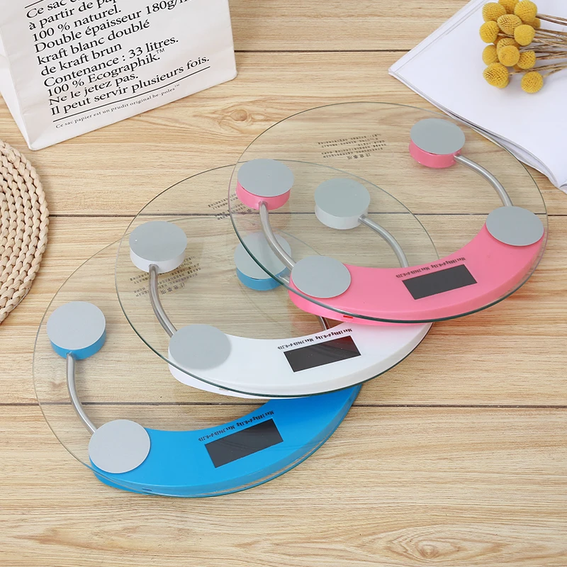 Dia26/33 см платформа из закаленного стекла 180 кг 396Ib цифровые весы для ванной