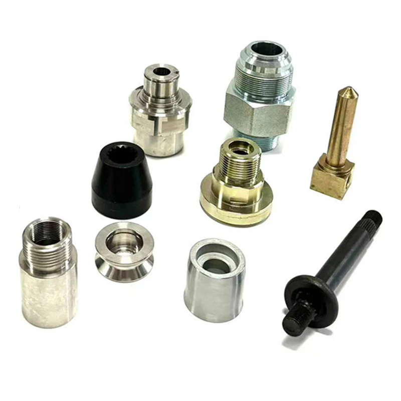automation technology custom precision CNC lathe machine spare fitting parts connector