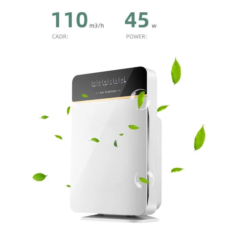 Professional Quality Smart Control Living Room Bedroom Household Appliances 45W Air Purifier