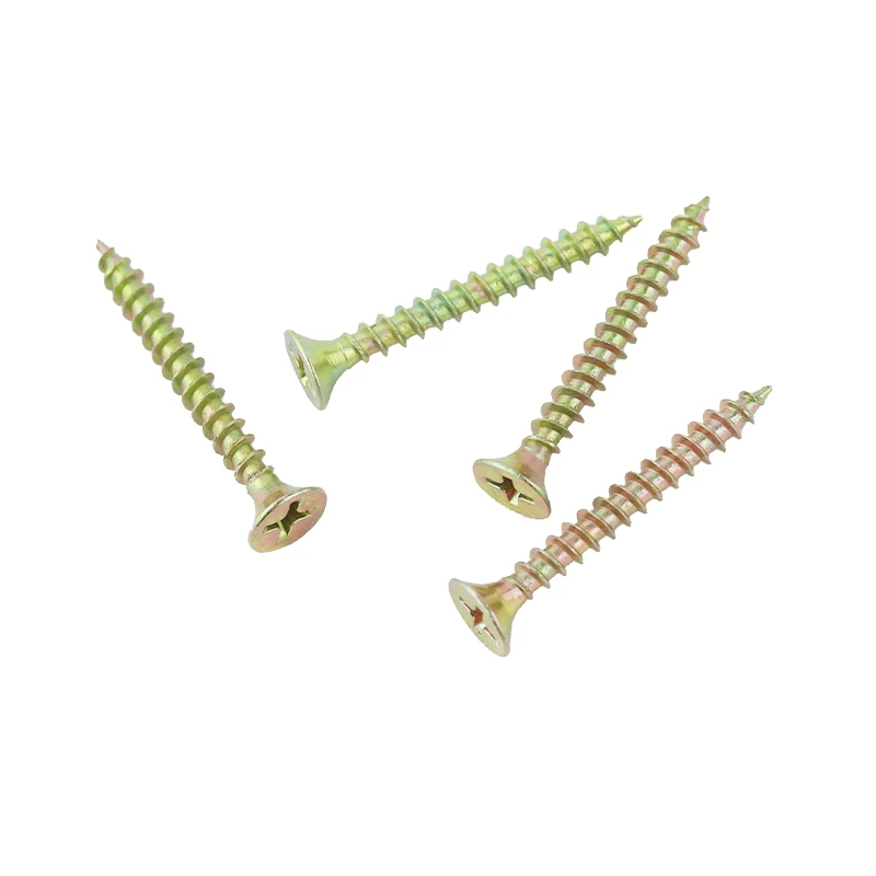 zinc plated stainless steel carbon steel self tapping tornillo wood screw self drilling chipboard screw