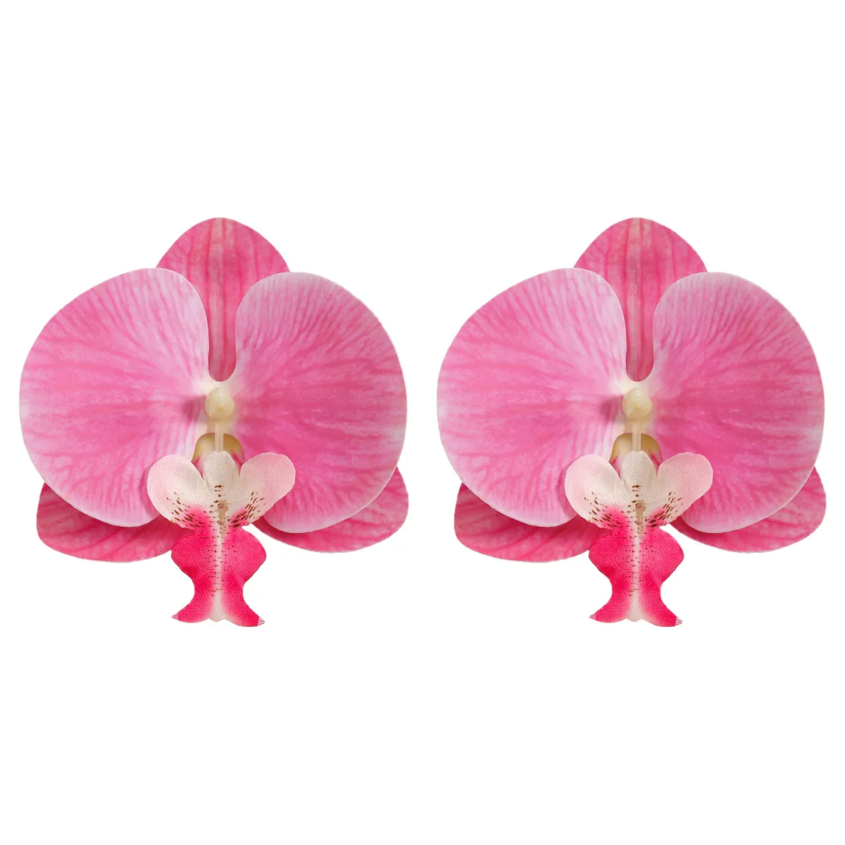 2024 Fashion Jewelry Women Wholesale Large Women Flower Punk Hip Hop Korean Earrings Big Butterfly Orchid Flower Earrings Women