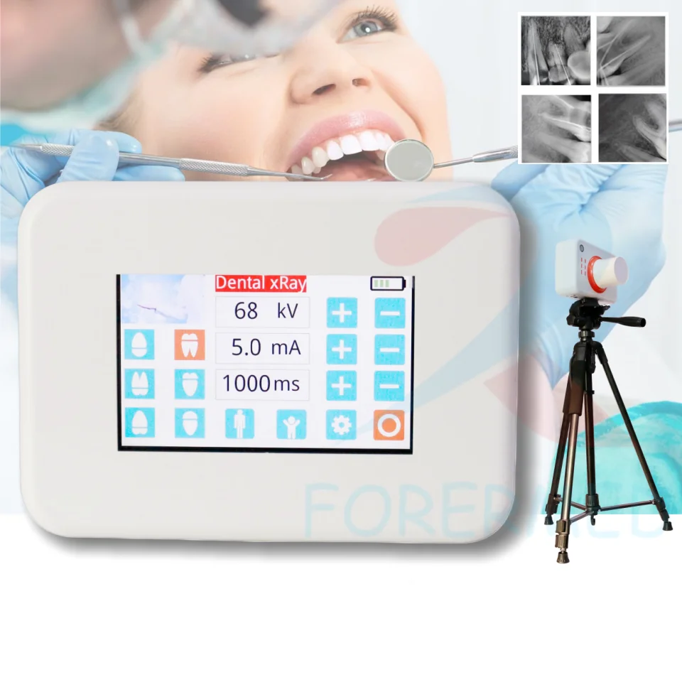2024 New Digital Dental xray Machine Color Touch Screen Portable Dental X Ray Camera Dental Sensor X Ray