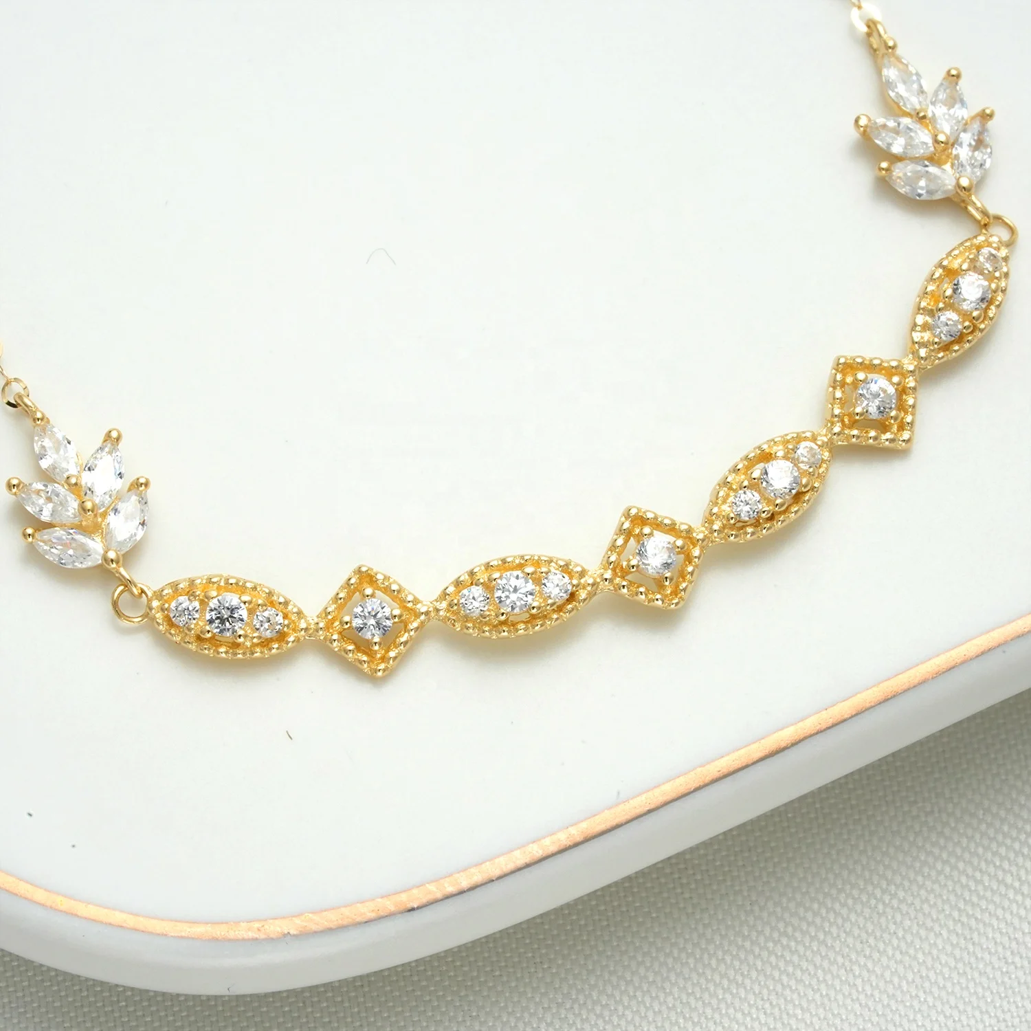 Unique pendant chain jewelry for women pure solid 18k gold necklace real gold jewelry 18k solid gold necklace 24k