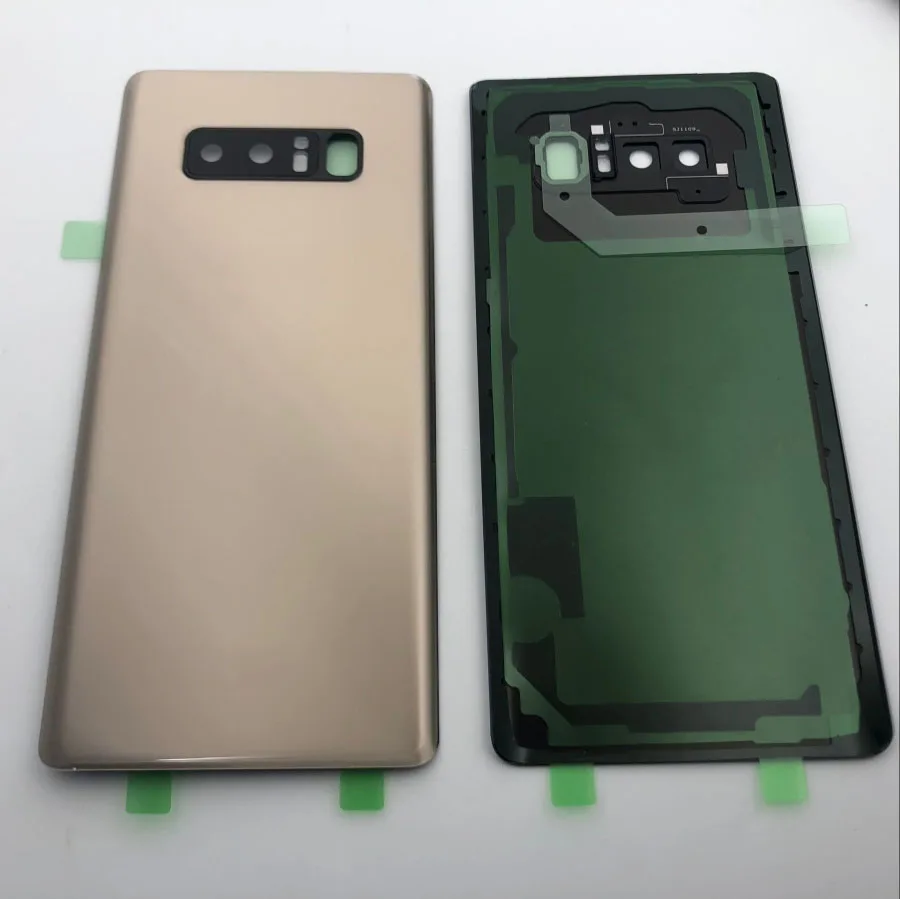 Оригинальная запасная задняя крышка батарейного отсека стекло для Samsung galaxy Note 5 8 9 Note8 запасные части корпуса