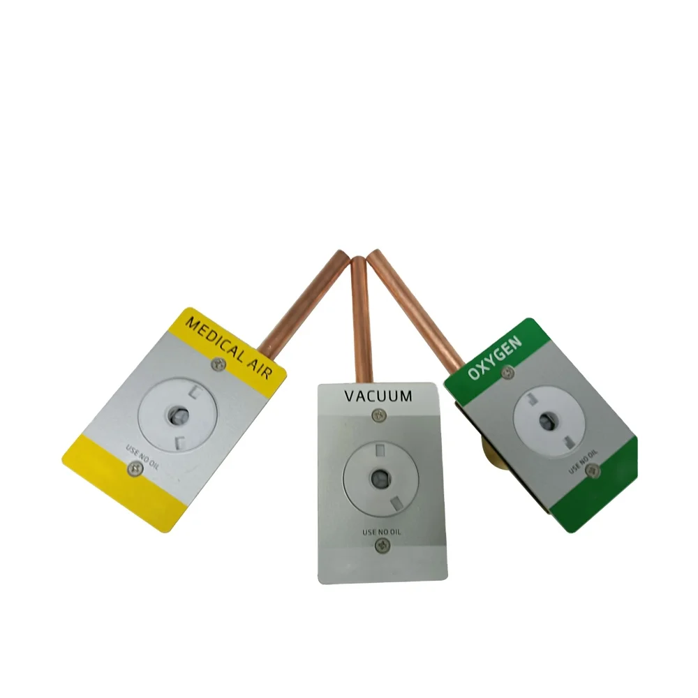 HG-IG Factory cheap ISO13485 Japanese Standard Medical Gas Outlet JIS Different Gas Type Outlet