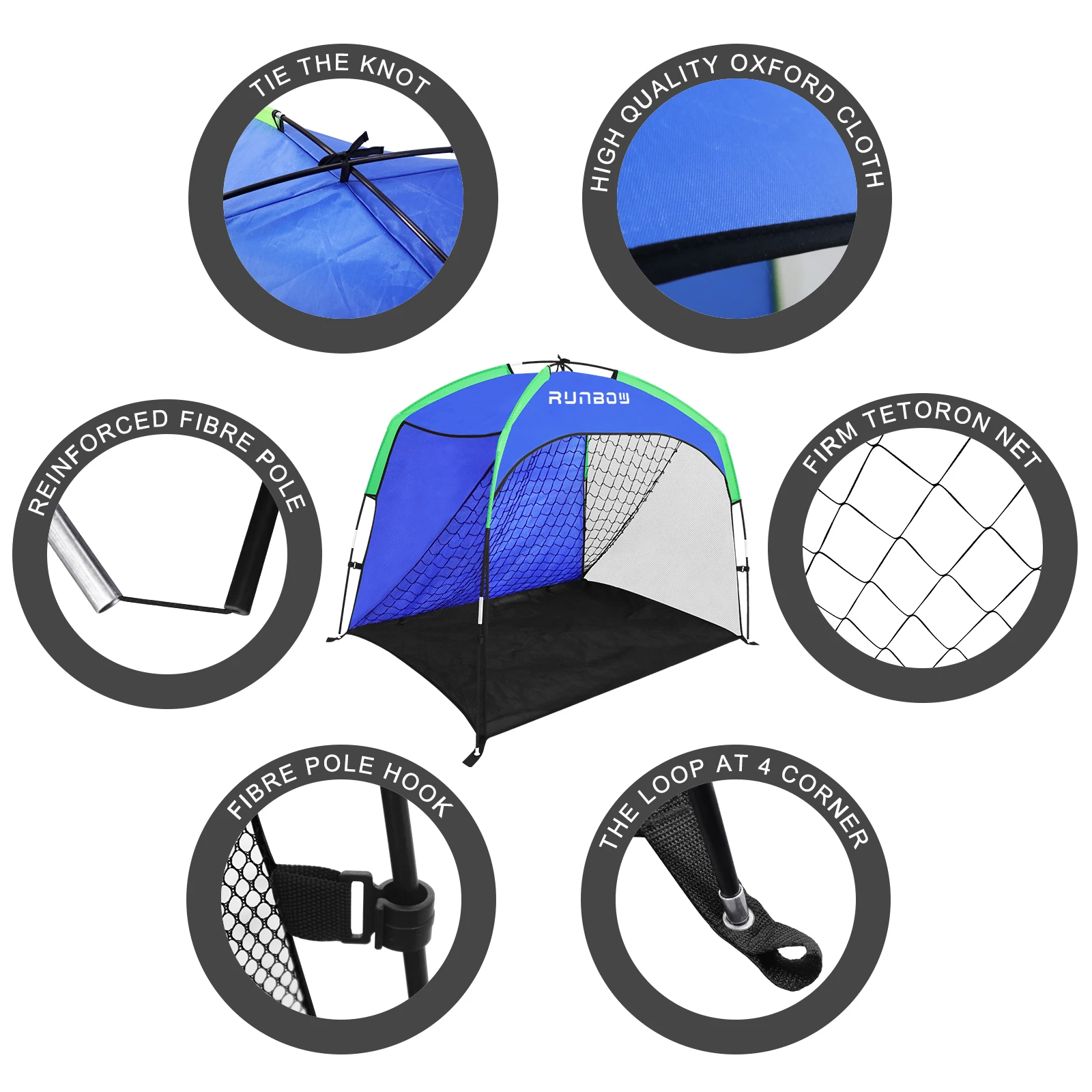 Soccer Goals Target Mini Pop Up Folding Portable Football Soccer Goals For Kids Training kid paly tent