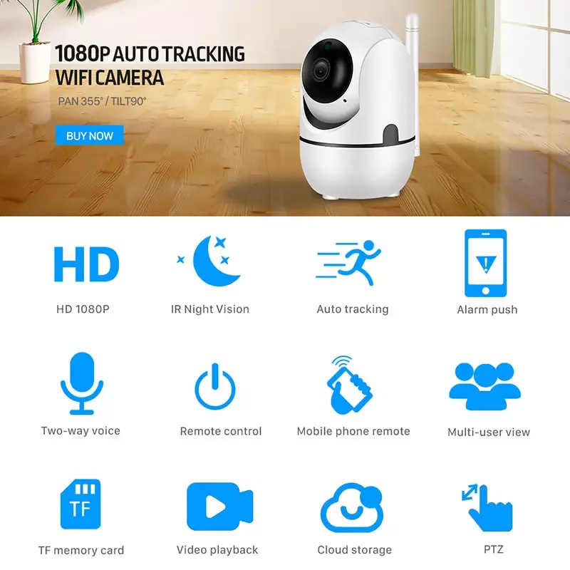 Wi-Fi 3MP камера бейби монитор Крытый CCTV безопасности для домашних животных фото-и видеокамеры наблюдения XM Icsee автоматическое отслеживание беспроводная