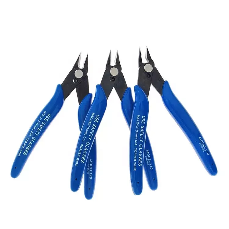 170 Electronic pliers Diagonal  electronic foot repair nose pliers tool scissors wire cutter plier tool