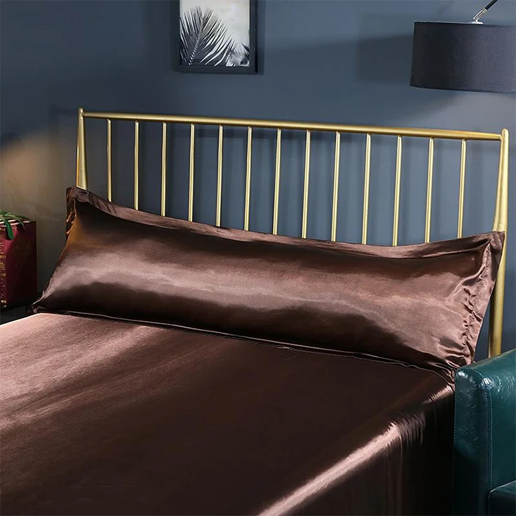 Wholesale Body Cover Summer Beauty Salon Silk Pillow Case Long Pillowcase